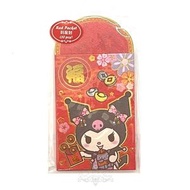 SANRIO - Kuromi 港版 2025 蛇年 賀年 紅色造型 利是封 10個裝 紅封包 紅包 壓歲錢 新年 8.2x12cm 酷洛米 庫洛米 可羅米