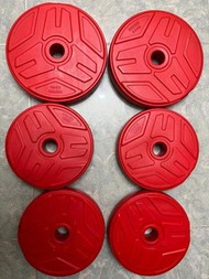 Runwe 鐵餅 啞鈴 weights 1.5kg, 2kg