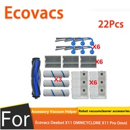 For  Ecovacs Deebot X11 OMNICYCLONE X11 Pro Omni  Accessories（22PCS）