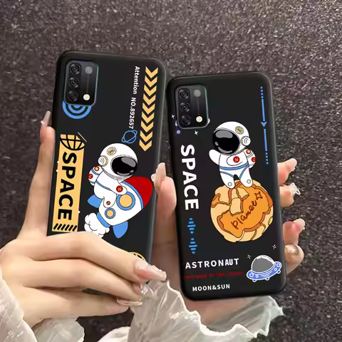 For Umidigi A11 Pro Max Case Cartoon Soft Silicone TPU Astronaut Pattern Phone Case For Umidigi A11S