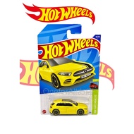 Hot Wheels 19 MERCEDES BENZ A CLASS Metallic Yellow 1/64 Diecast Car [7cm x 2.5cm x 2cm] Matchbox Co