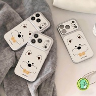 Cute Puppy Leather Phone Case For iQOO 15 Ultra 13 12 10 9 8 Neo 10R 10 9 9S 8 Z11 Z10 Z9 Turbo Z9X 