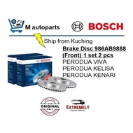 [EM] BOSCH BRAKE DISC-KELISA KENARI VIVA (986 AB9 888) (FRONT)