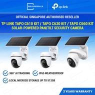 TP Link Tapo C610 KIT / Tapo C630 KIT / Tapo C660 KIT Solar-Powered Pan/Tilt Security Camera