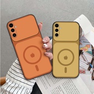 Samsung A16 / A26 case with apple charging ring back cover, luxurious print