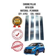 CHROME PILLAR MYVI ICON