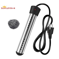1500W Immersion Water Heater, Portable Submersible Water Heater for Inground Pools,Bucket Heater,Inflatable Pool US Plug