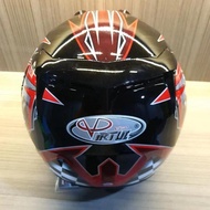 DR208 >> ORIGINAL SNI HALF FACE VIRTUE RACER Motorcycle HELMET ANTI-BREAK GUARANTEE Motorcycle Visor