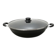 TOLERANT Wok with lid, non-stick coating, 40 cm