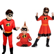 Super Baby Jack Jack Costume Mr.Incredible 2 Jumpsuit Costume Boys Girls Toddllers Halloween Cosplay