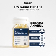 Fish oil fish oil vitamin cat hair - BUKIPET PREMIUM FISH OIL