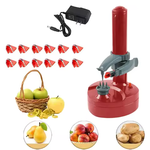 Houselin Electric Potato Peeler Automatic Apple Peeler for Fruits and Vegetables Kithen accessories 