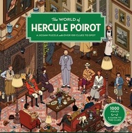 [訂購][包郵] The World of Hercule Poirot puzzle Jigsaw 阿嘉莎 Agatha Christie 白羅1000-pieces 1000塊砌圖 拼圖