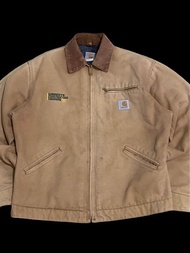 vintage carhartt J01 BRN detroit jacket 底特律夾克 clean fit dirty fit 美製 古著