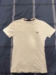 Fred Perry 白色短袖T恤 (S size)