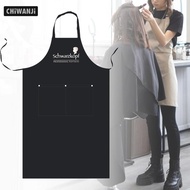 [CHiWANJi] Salon Apron Kitchen Apron Professional Workwear Apron for Waiters Men Unisex