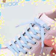 HLAR Colorful Shoelace Buckle, Solid Color Luminous Lazy Elastic Shoelaces, Creativity No-tie Elasti