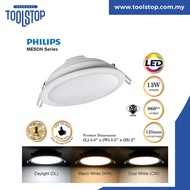 PHILIPS 5′′ 13W LED DOWNLIGHT 59464 MESON (ROUND)