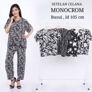 Casual floral patterned sleep suit