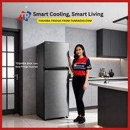 [Cheapest] Toshiba Twin Door Inverter Fridge Refrigerator 冰箱 2 Door 150L to 330L