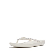 Fitflop IQUSHION Multi-Crystal Ergonomic Flip-Flops - Cream (JC8-477)