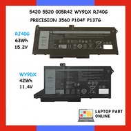 La..tit..ude 5420 5520 005R42 WY9DX WK3F1 RJ40G M3KCN R89GC PRECISION 3560 P104F P137G Battery