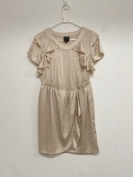 【全新】Calvin Klein 100% 真絲 絲質 連身裙 / 100% Silk Dress CK OL 返工 斯文裙 work dress