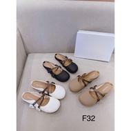 3-color flower pot with brown string F32