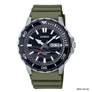 นาฬิกาข้อมือผู้ชาย Casio Standard MTD-125 สายเรซิ่น MTD-130D Series MTD-125-1A MTD-125-3A MTD-125D-