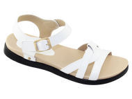 Sandal đế bằng nữ Bitas SYN.267 (Đen + Hồng + Nâu + Trắng)