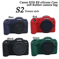 Texture Canon R8 Silicone Camera Case Body Rubber Cover For Canon EOS R8