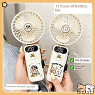 goojodoq fan mini fan Small Small Fan Blowing Complementary Food Portable Portable Foldable Hanging 