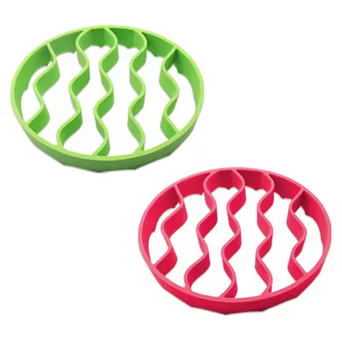 Silicone Cooker Rack for Cookwares 6,8 Qt, Roasting Rack for Baking Cooking Steaming,Crock Pot Air F