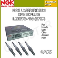 【NGK】ILZKR7B-11S 5787 Laser Iridium Spark Plug 4pcs for Honda CR-V Civic Accord