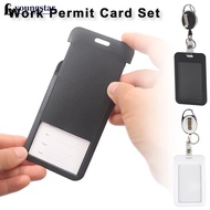 YOUNGSTAR ID Card Holder Badge Holders with Retractable Clip Scratch-Proof ID Cases for Students Wor