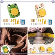 [SimhoabeMY] Pottery Wheel for Kids DIY Clay Maker Electric Pottery Wheel for Beginners for School