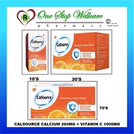 CALSOURCE CALCIUM 260MG + VITAMIN C 1000MG 30'S / 10'S / 70'S