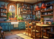 Warm Kitchen - Puzzles for 1000 Pieces Jigsaw Puzzles for Adults 1000 Piece Puzzle for Adults Adults