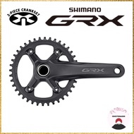 SHIMANO GRX FC-RX600-1 40T 11-Speed Road Bike Crankset with Various Crank Arm Lengths
