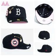 Unisex Fashion MLB BLACK BROOKLYN DODGERS New E.ra 59.FIFTY Fitted Hat Y29P
