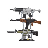 New Arrivals Assembled  3D Model Rocket Gun AK47 AWM Mini Brick Gatling 98K Gun Micro Building Block