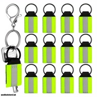 Reflective Safety Buckle Keychain Pendant Reflective Buckle Outdoor Night Running Cycling Safety Key