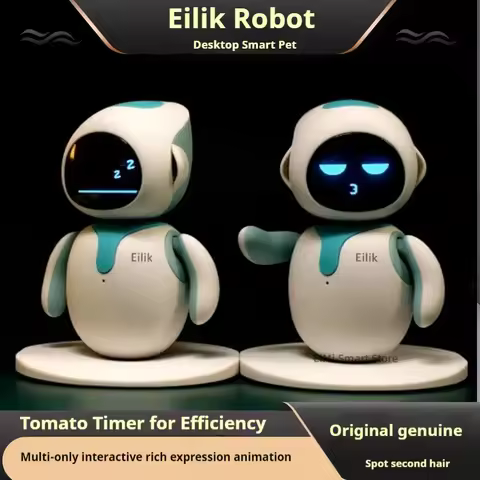 Original Eilik Smart Robot Electronic Automation Ai Robot Emotional Interaction Vocal Multiple Mode 