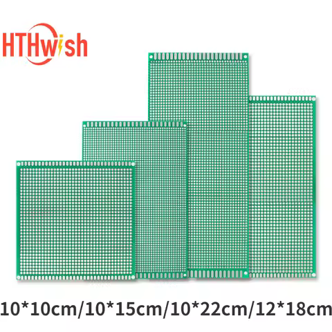 1PC 10x10 10x15 10x22 12x18cm Single Side PCB Prototype Board Printed Circuit Board DIY Universal PC