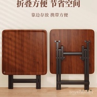 Eat Stall Outdoor Simple Small Apartment Foldable Table Dining Table Portable Mahjong Table Small Ta