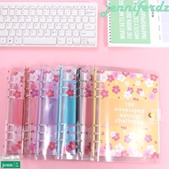 JENNIFERDZ 100 Envelope Savings Challenge, Financial Management Loose-Leaf Binder 100 Envelope Chall