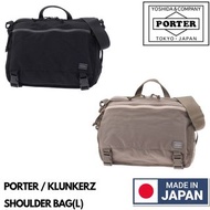 🇯🇵日本製 PORTER KLUNKERZ SHOULDER BAG (L) 日本製斜孭袋 日本製單肩包 PORTER斜孭袋 PORTER單肩包 吉田包 YOSHIDA & COMPANY 568-0