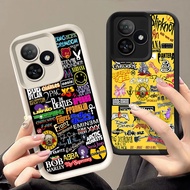 Casing for Realme 14 14T 14X Narzo C53 C63 C51 Note 50 GT 6 NEO6 SE C61 60 N53 N61 5G Q-77 Rock Band