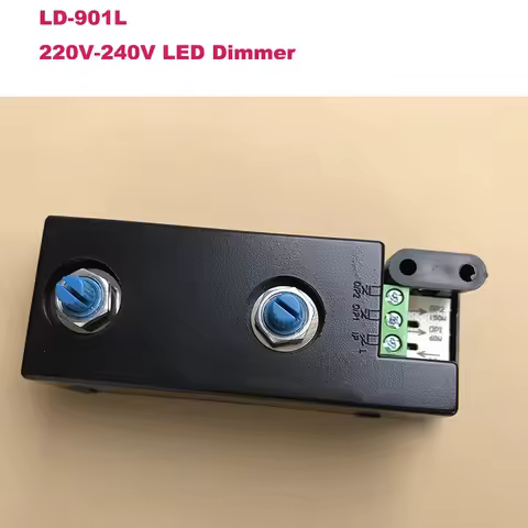 2024 New LD-901L 220V-240V LED Dimmer OP1: 25-60W (LED Driver 3-20W) OP2: 25-150W ( LED Driver 3-25W