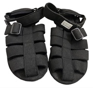 SUICOKE 黑色 Vibram 底涼鞋